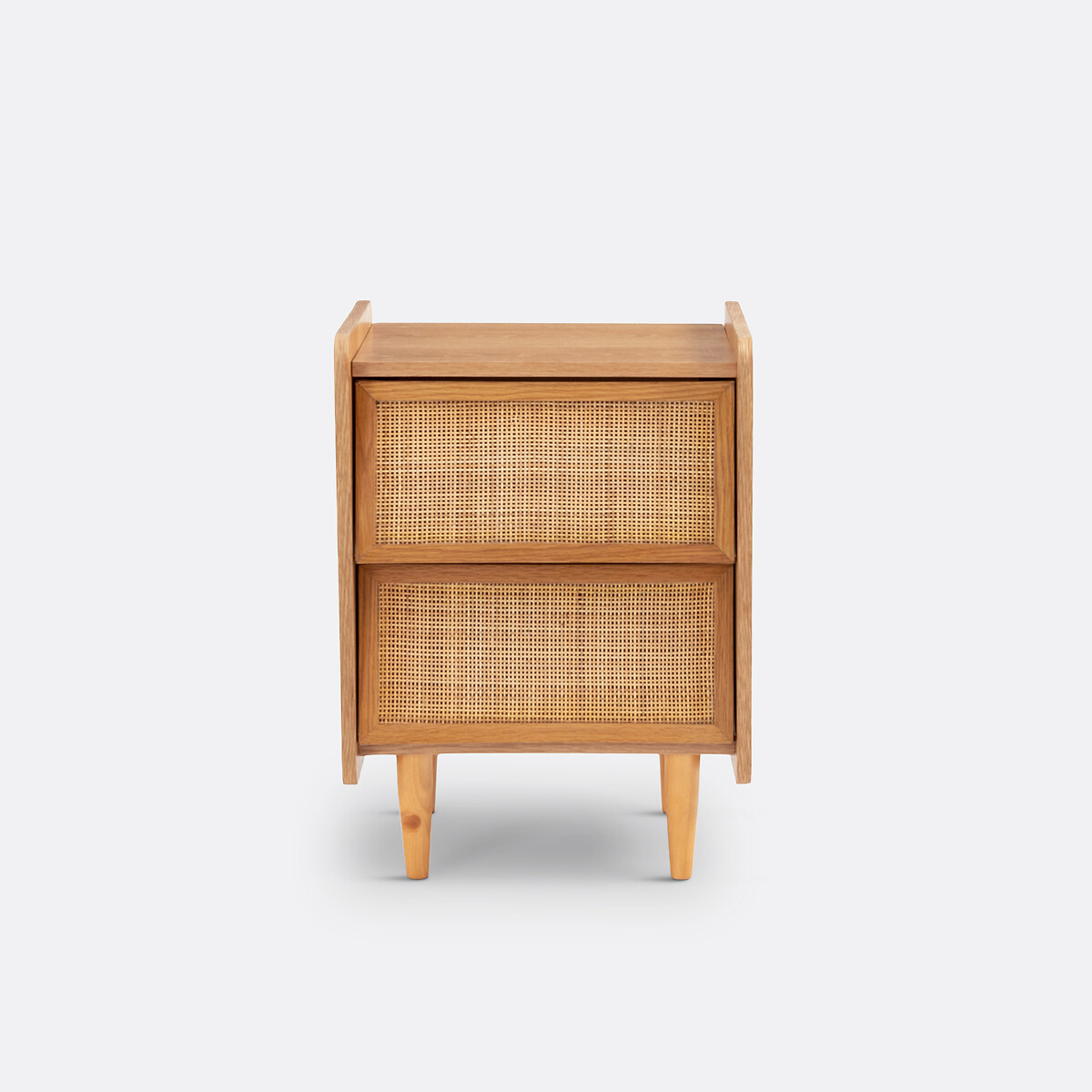 LA REDOUTE INTERIEURS<br>Mesa de cabeceira de vime com 2 gavetas, Kaya
