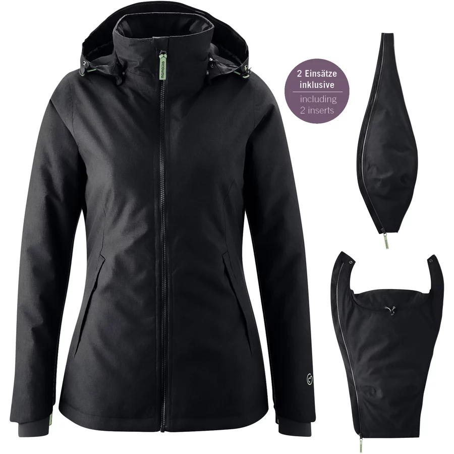 mamalila Tragejacke Winterfriend schwarz