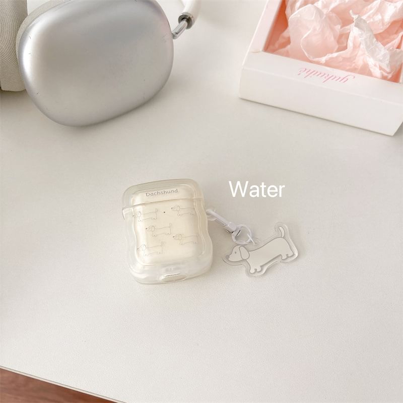 VanDi - Hond AirPods / Pro oortelefoonhoesje met bedel
