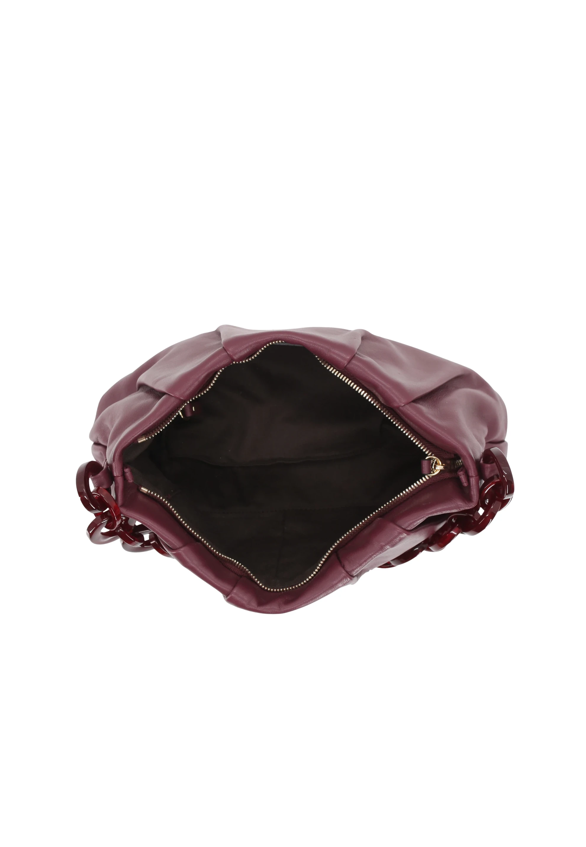 Shoulder bag DAYA Leather Piuma lucido Standard