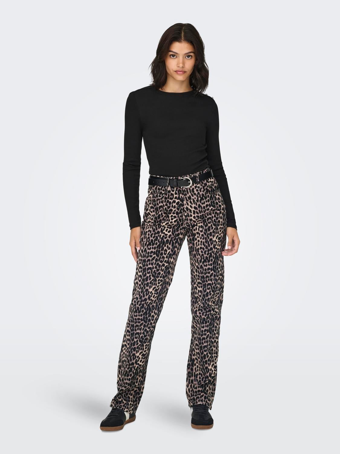 ONLCHECKIE Top Black