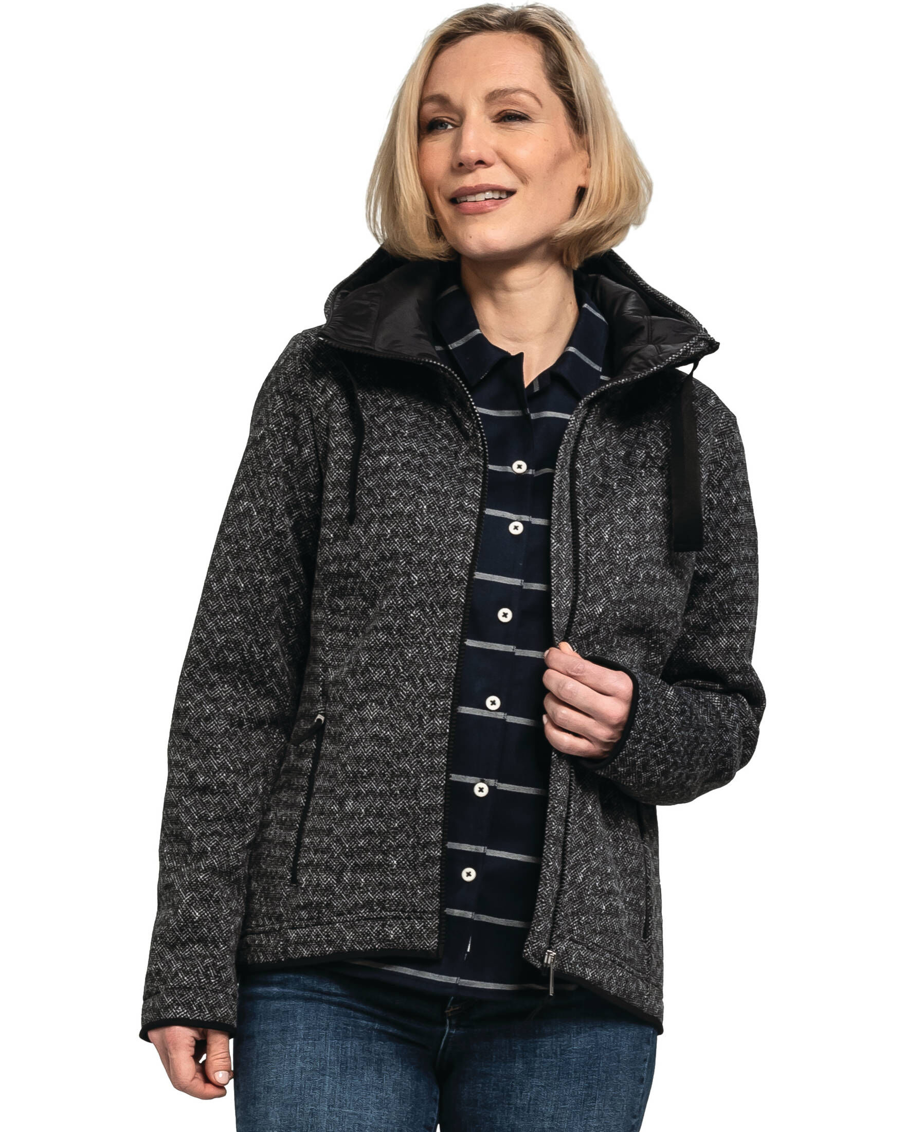 Schöffel| Damen Fleecejacke Fleece Hoody Aurora L