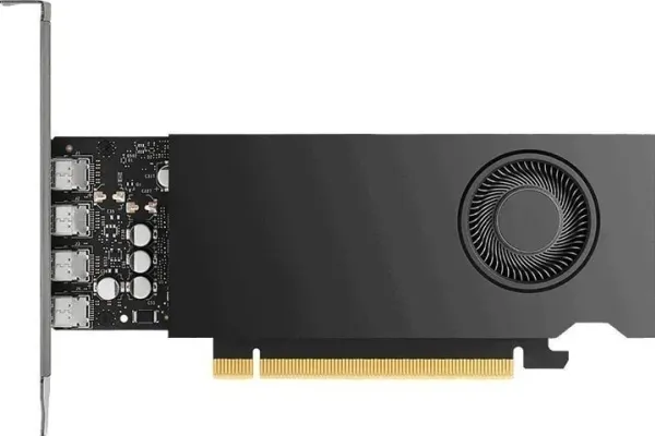 NVIDIA RTX 2000E Ada Generation - Grafikkort - NVIDIA RTX 2000 Ada - 16 GB GDDR6 - PCIe 4.0 x8 lavprofil - 4 x Mini DisplayPort