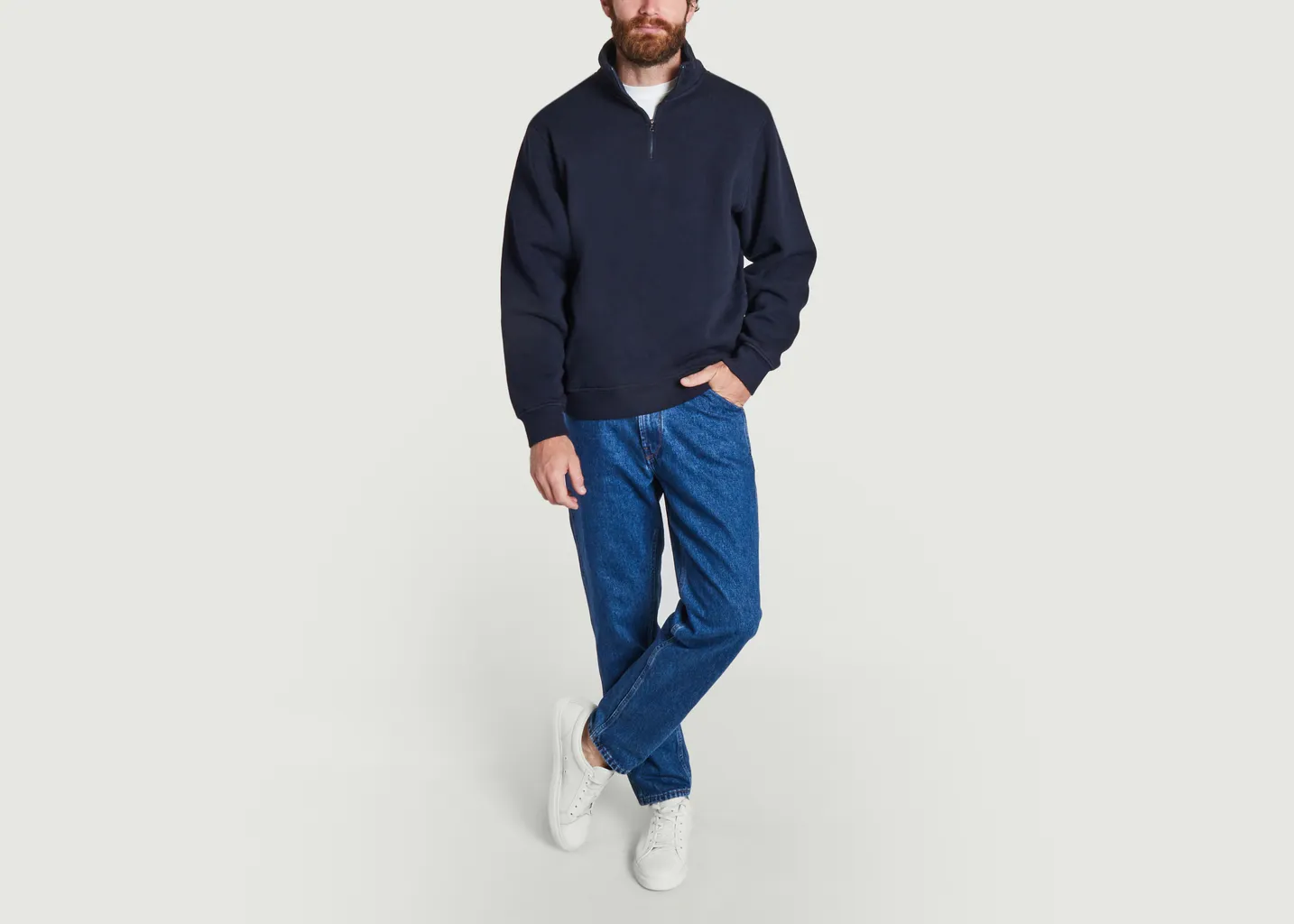 Sweat Terry Halfzip Homecore