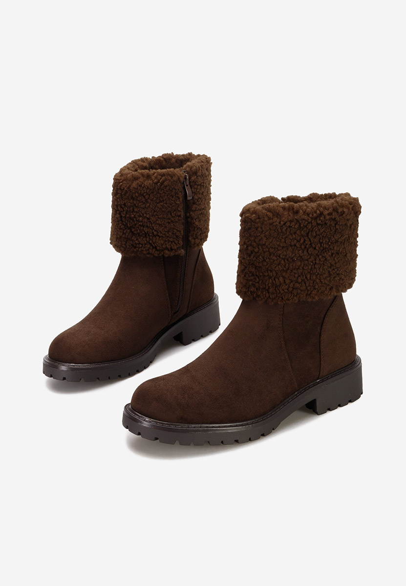 Bottines doublées femme bruns Lyora