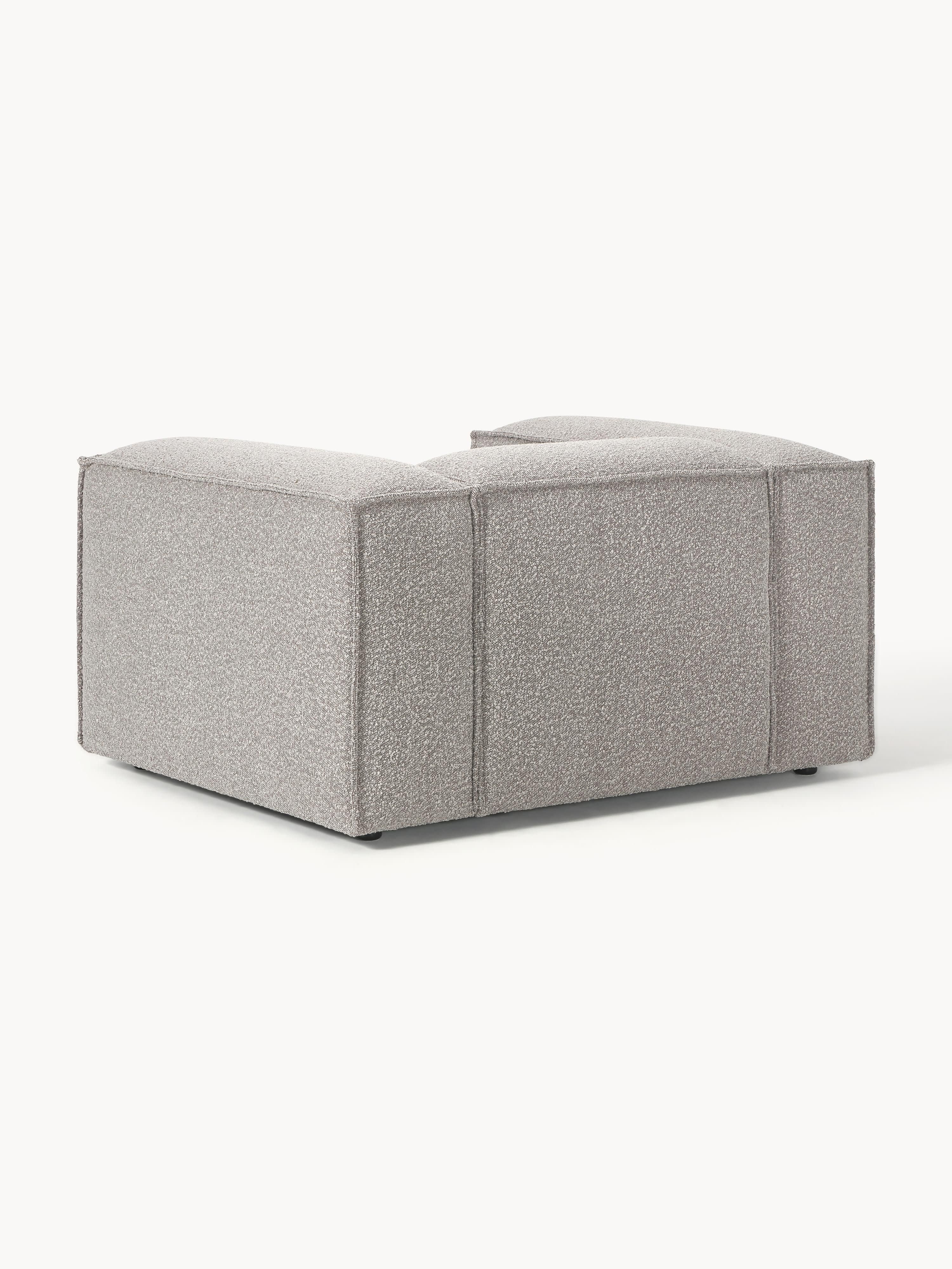 Fauteuil Lennon uit bouclé