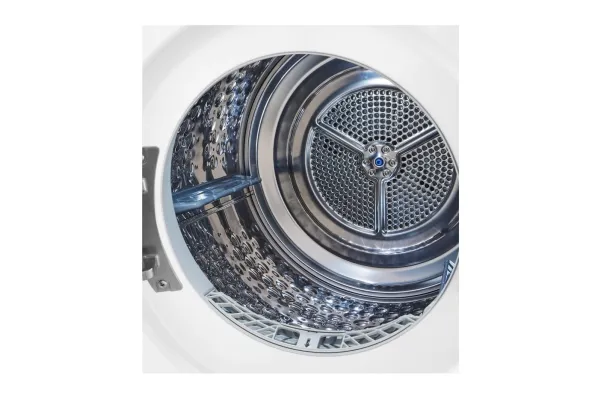 LG RH10V9AV4W, Fritstående, Front-læsning, Varmepumpe, Hvid, Dreje, Berøring, Luxury white