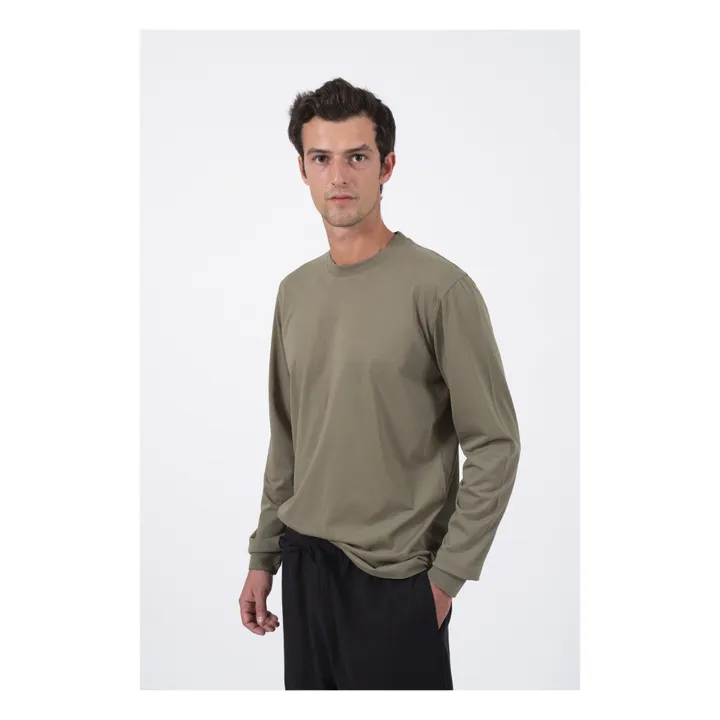 Talc T-shirt Manches Longues Sagace | Vert kaki