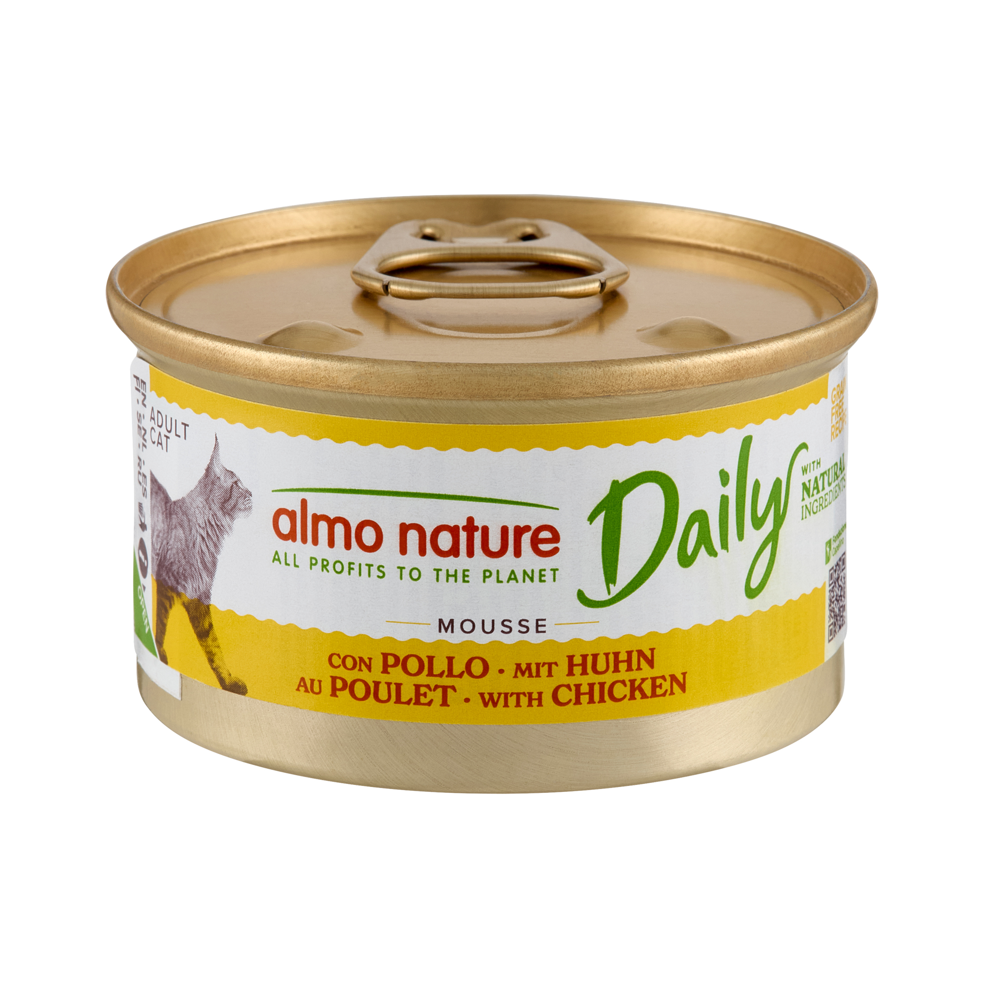 Almo Nature Daily Menu Mousse Kattenvoer - Blik - Kip