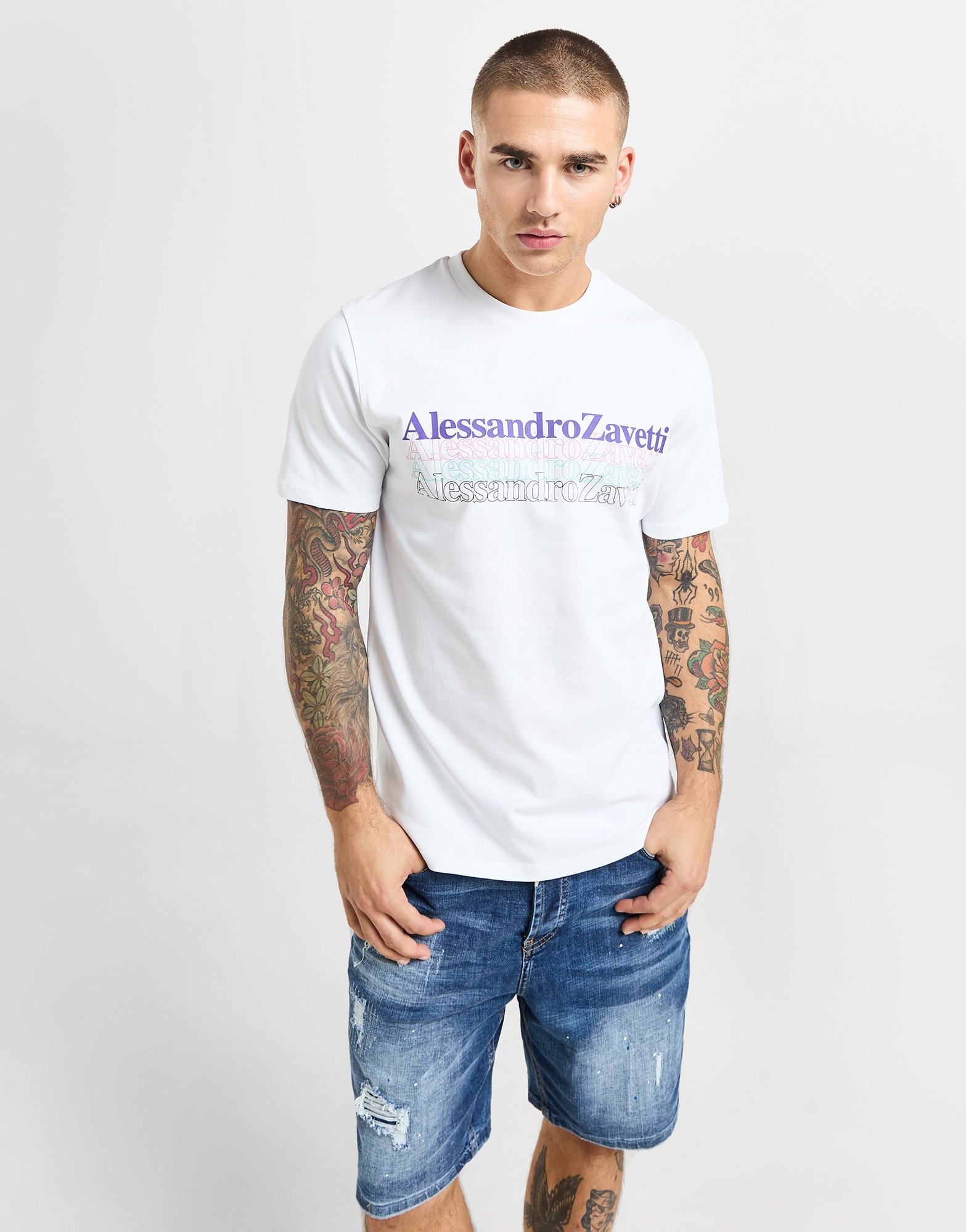 Alessandro Zavetti T-shirt Merisini Homme