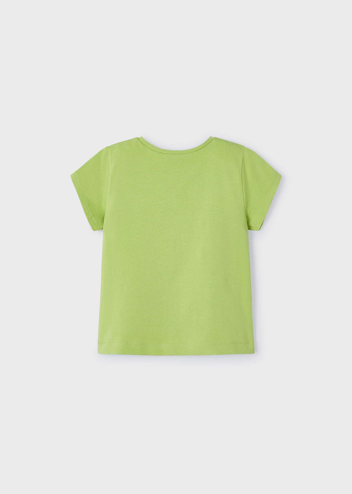 Camiseta bordada Better Cotton para meninas