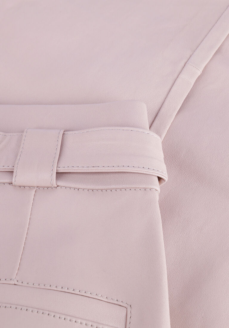 IBANA beige ibana pantalon paula stretch leather