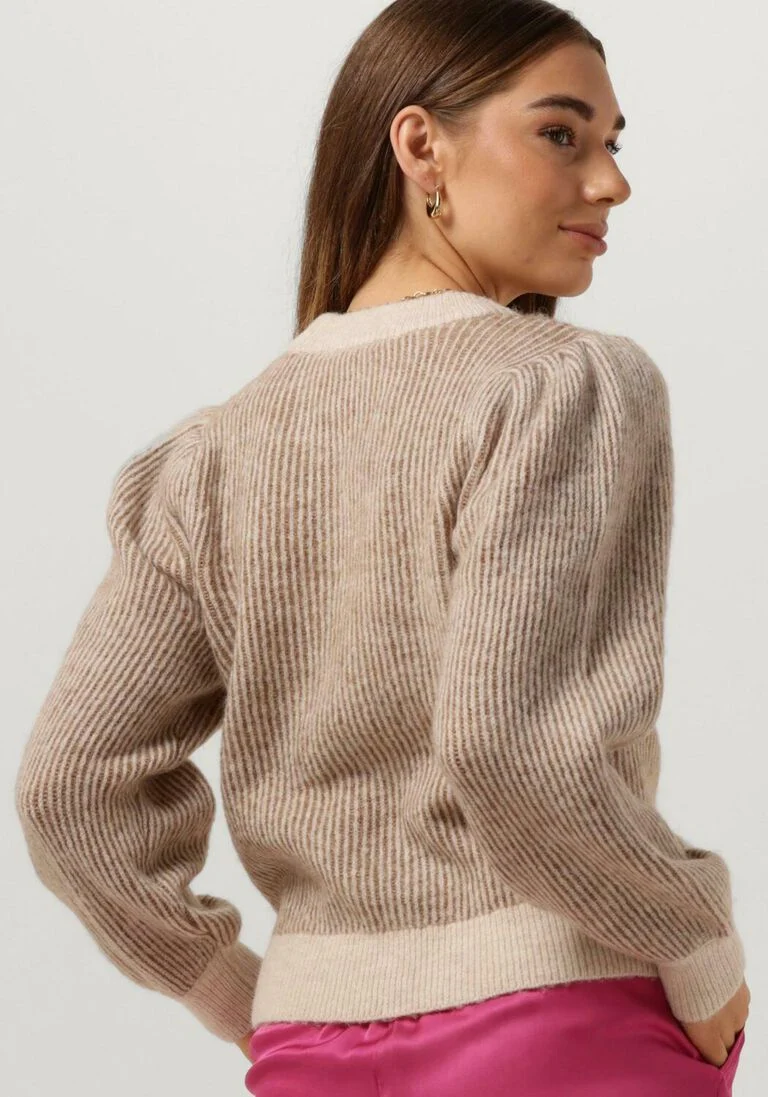 SELECTED FEMME beige selected femme trui slflilo ls knit o-neck