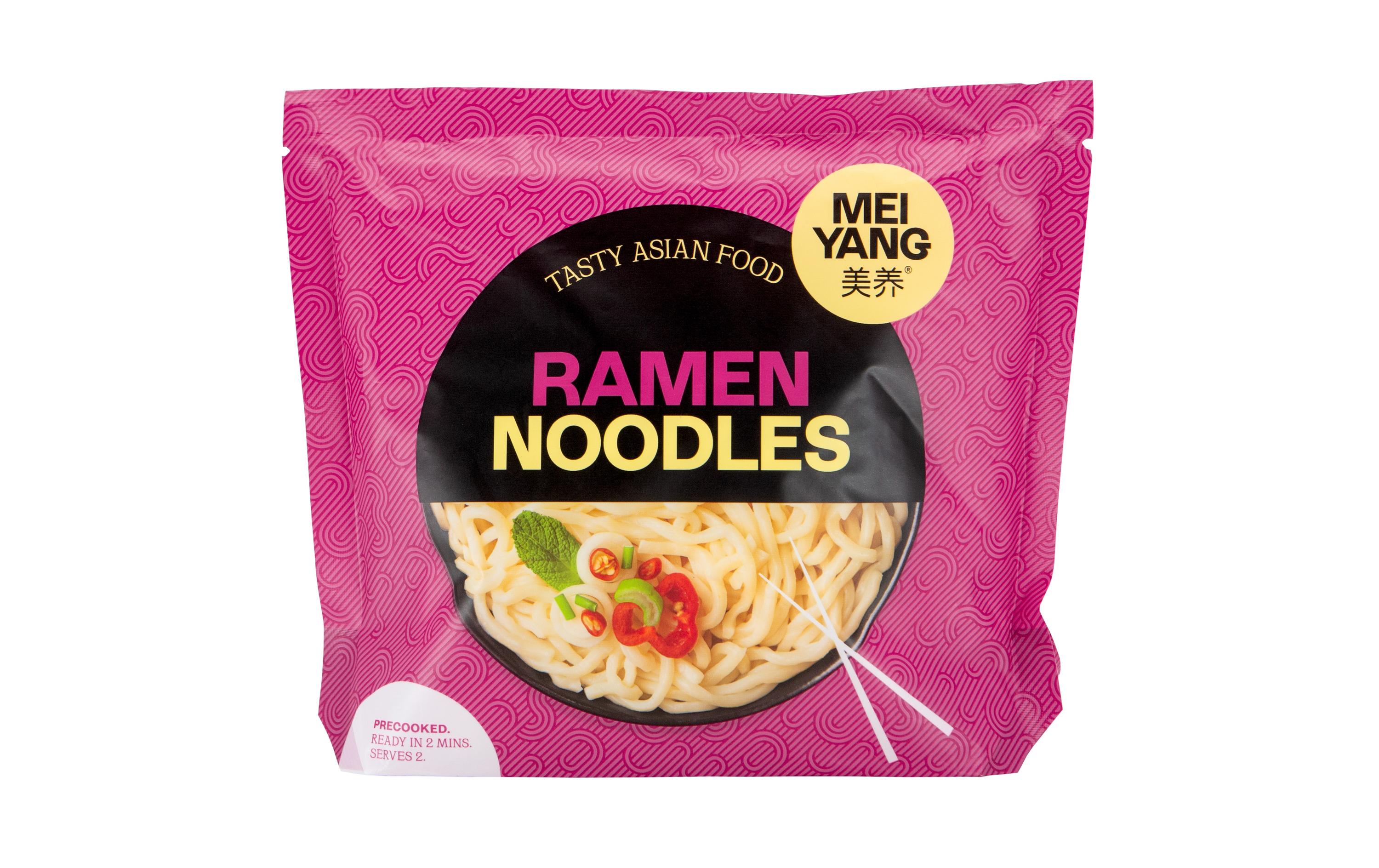 Ramen Noodles precooked 2 x 150 gVorgekochte Ramen Weizennudeln
