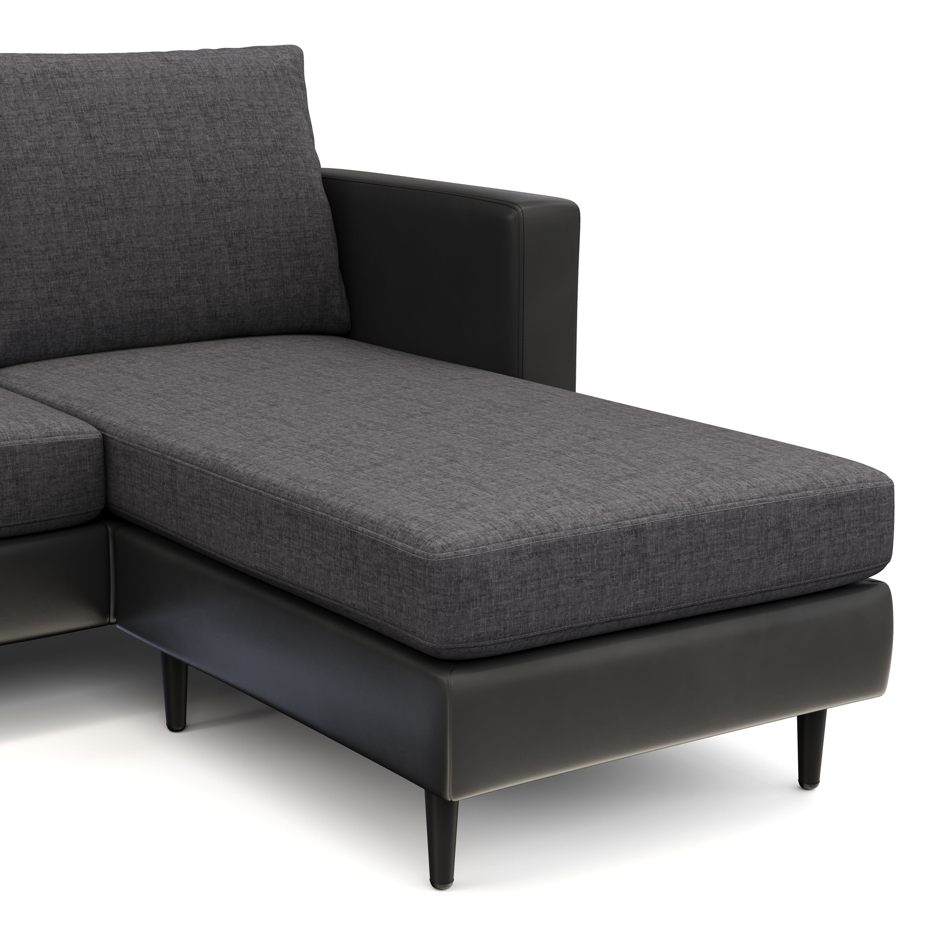 Ecksofa TYLER rechts anthrazit
