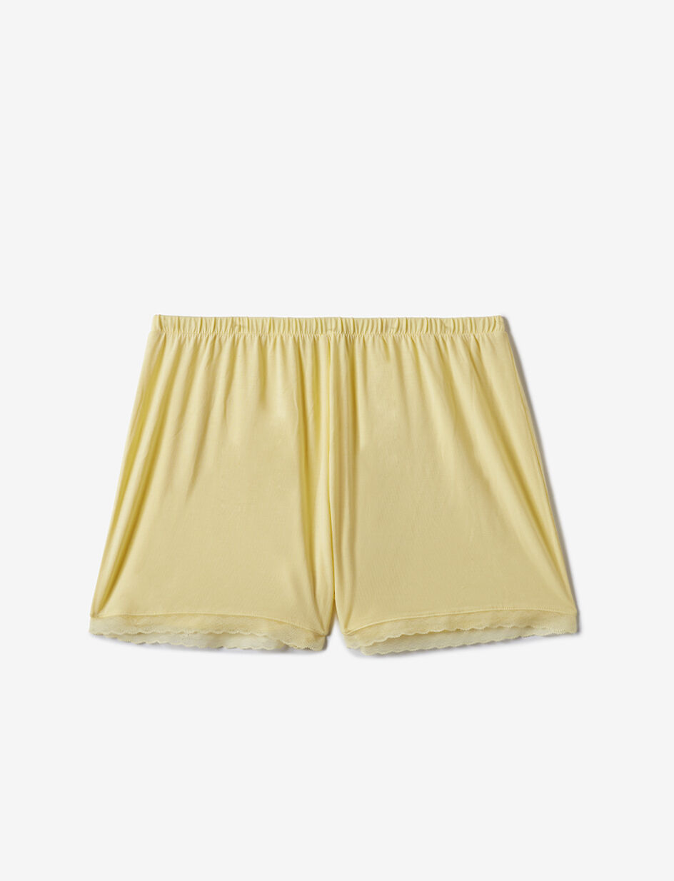Short de pyjama - jaune tulipe