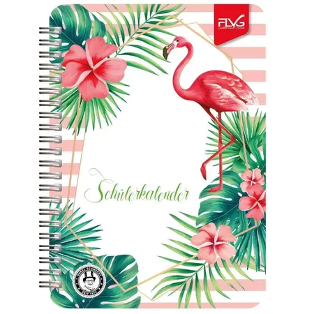 FLVG Gymnasial-, Schul- und Studienplaner Flamingo, A5, 2024 / 2025