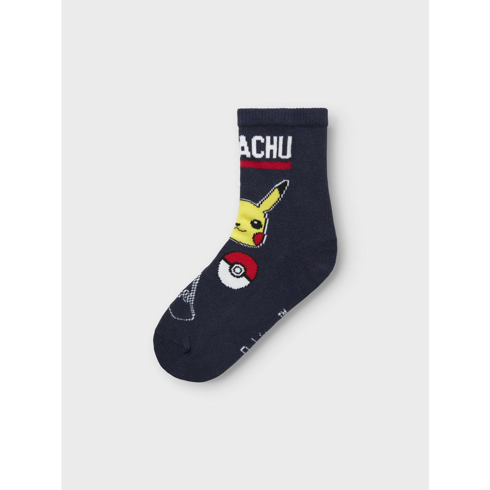 Køb Name It Navy Blazer Nmmsantiago Pokemon 3-Pak Strømper Sky