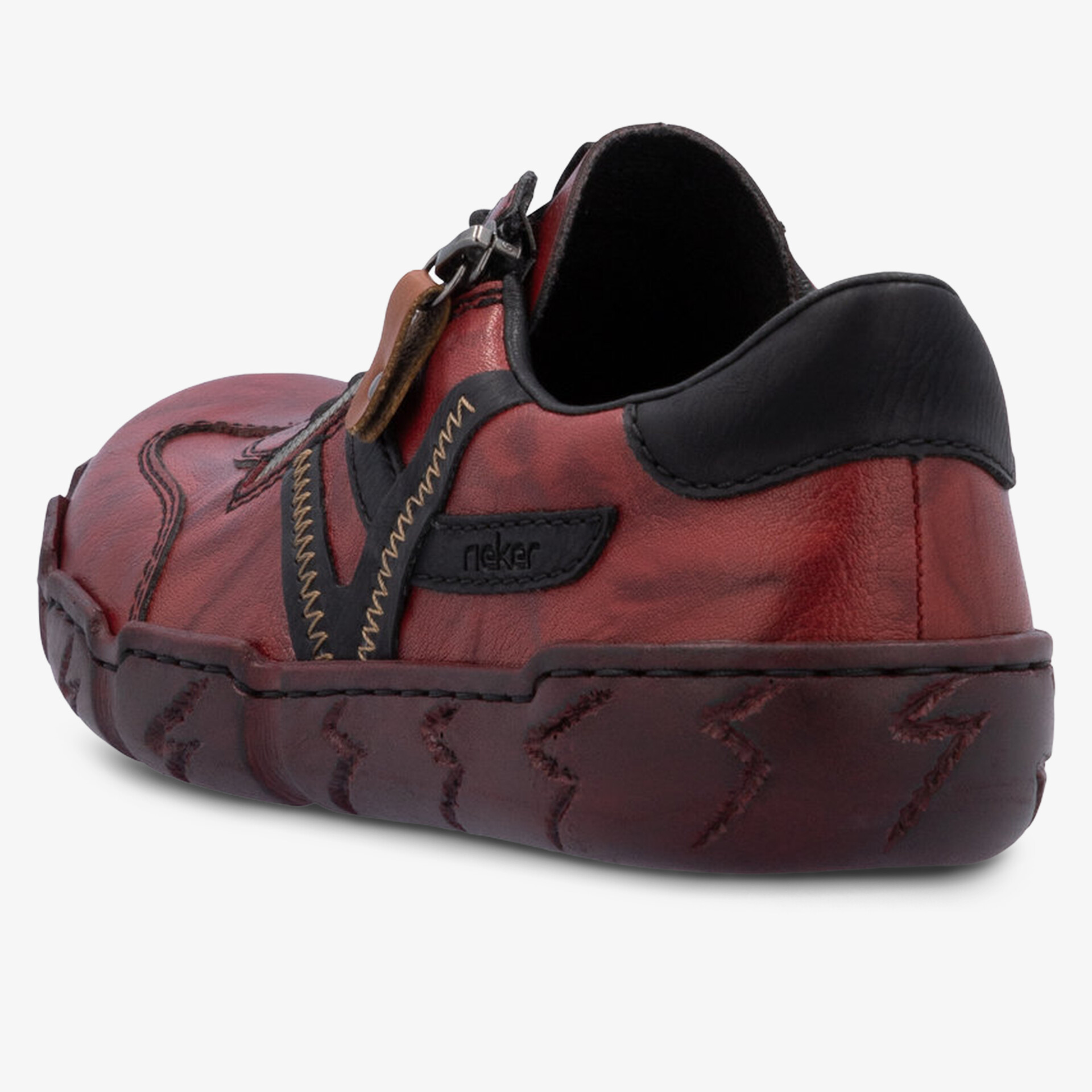 Rieker Damen Halbschuhe rot - Jetzt bei reno.de kaufen