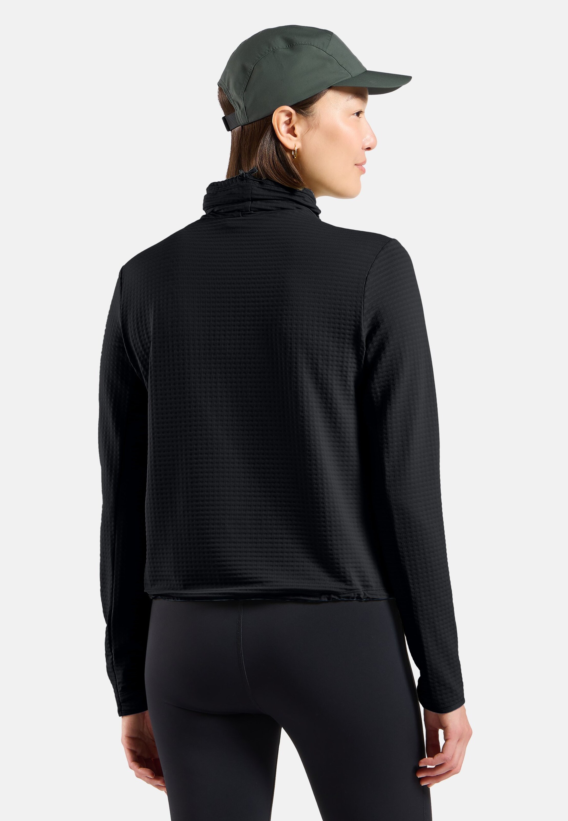 Essentials Thermal Laufshirt mit Rollkragen in black