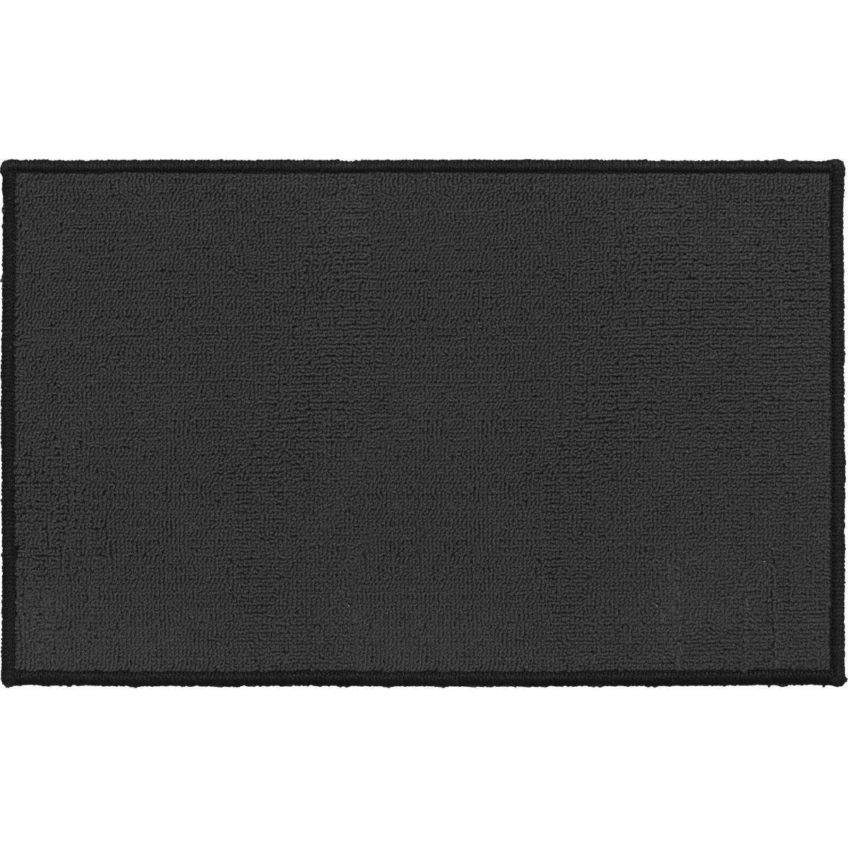 TAPIS ANNA 50X80CM GRIS ANTHRACITE