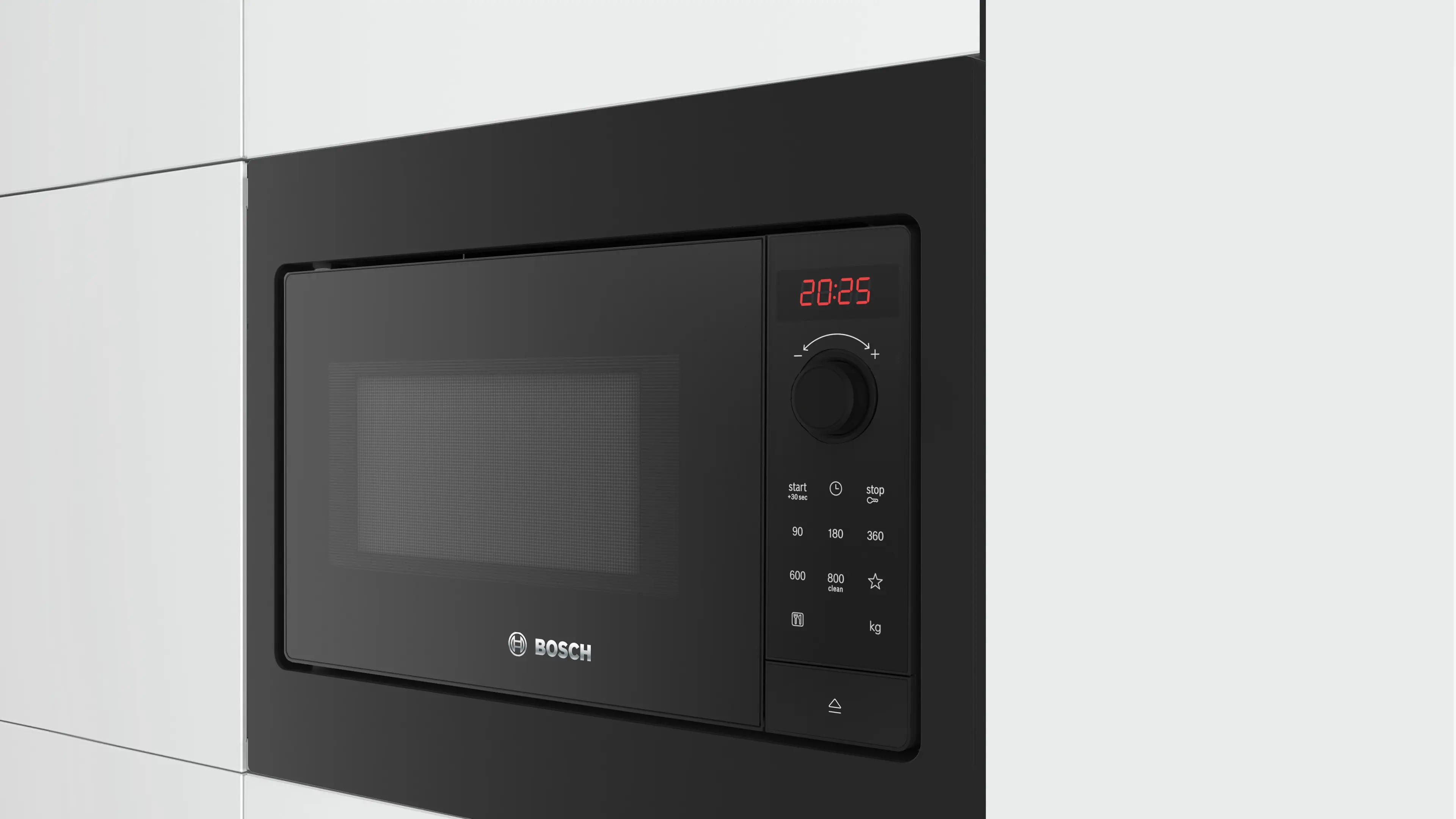 Serie 2 Inbouwmagnetron Zwart