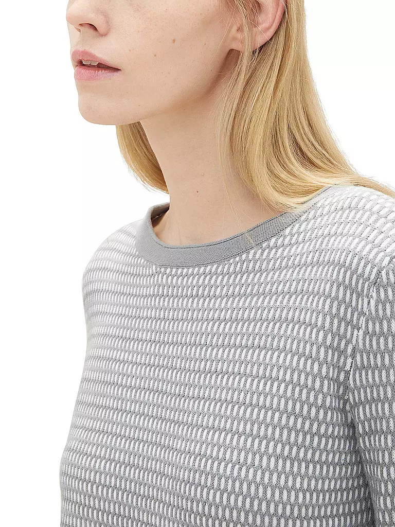 TOM TAILOR Pullover  grau