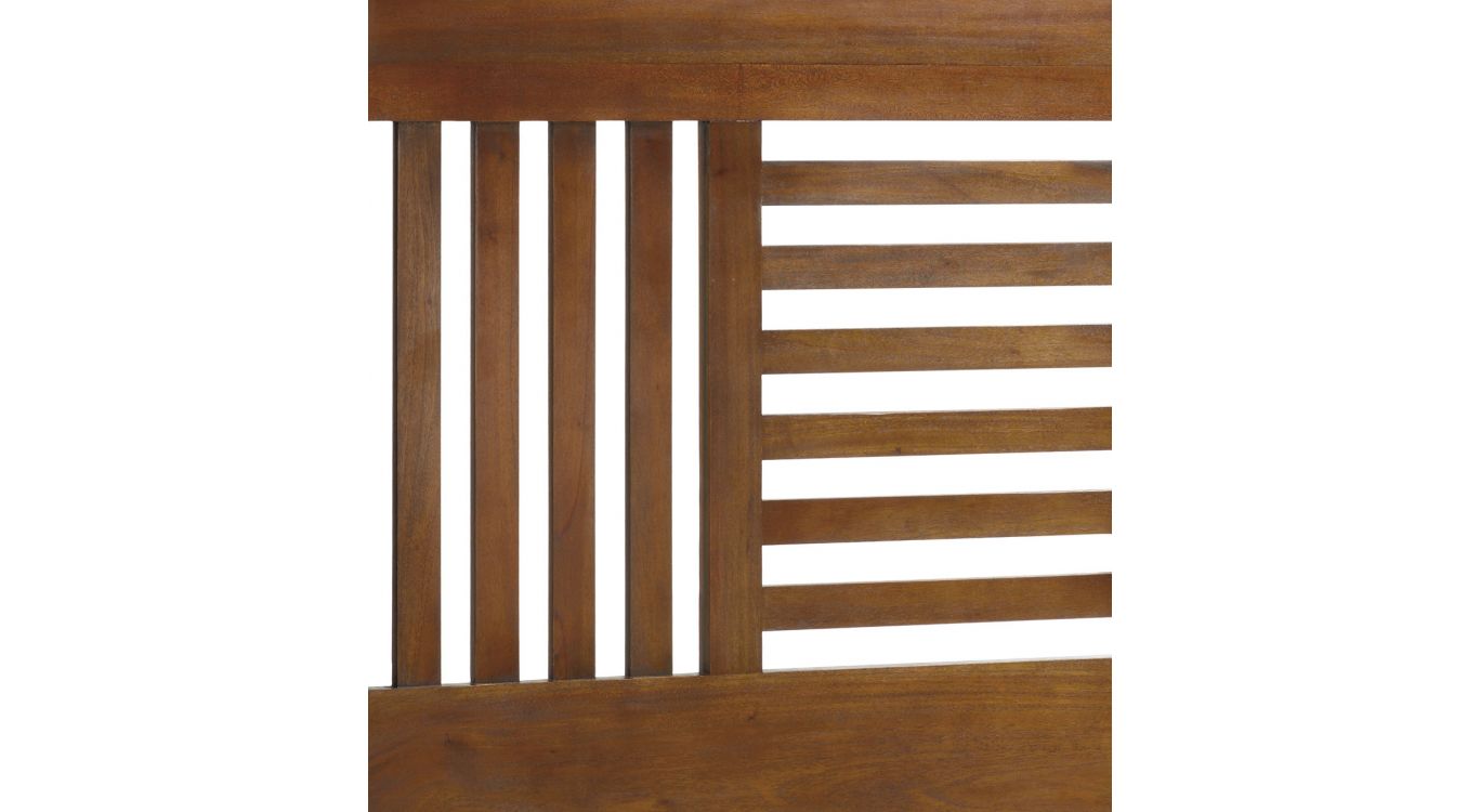 Tête de lit bois marron 100x3x135cm
