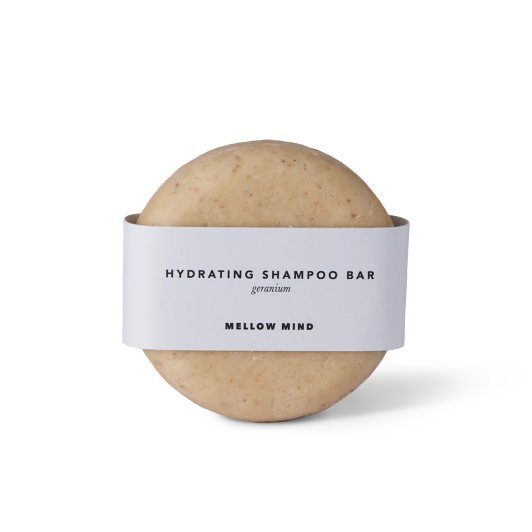 Mellow Mind  Hydrating Shampoo Bar, Geranium - 80 g.