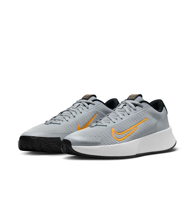 NikeCourt Vapor Lite 2 Mens C WOLF-GREY-LASER-ORANGE-BLACK