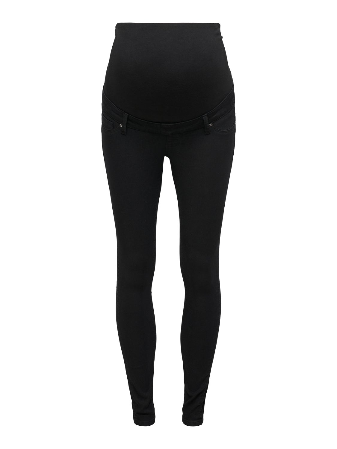 OLMIRIS Mittlere Taille Skinny Fit Jeans Black
