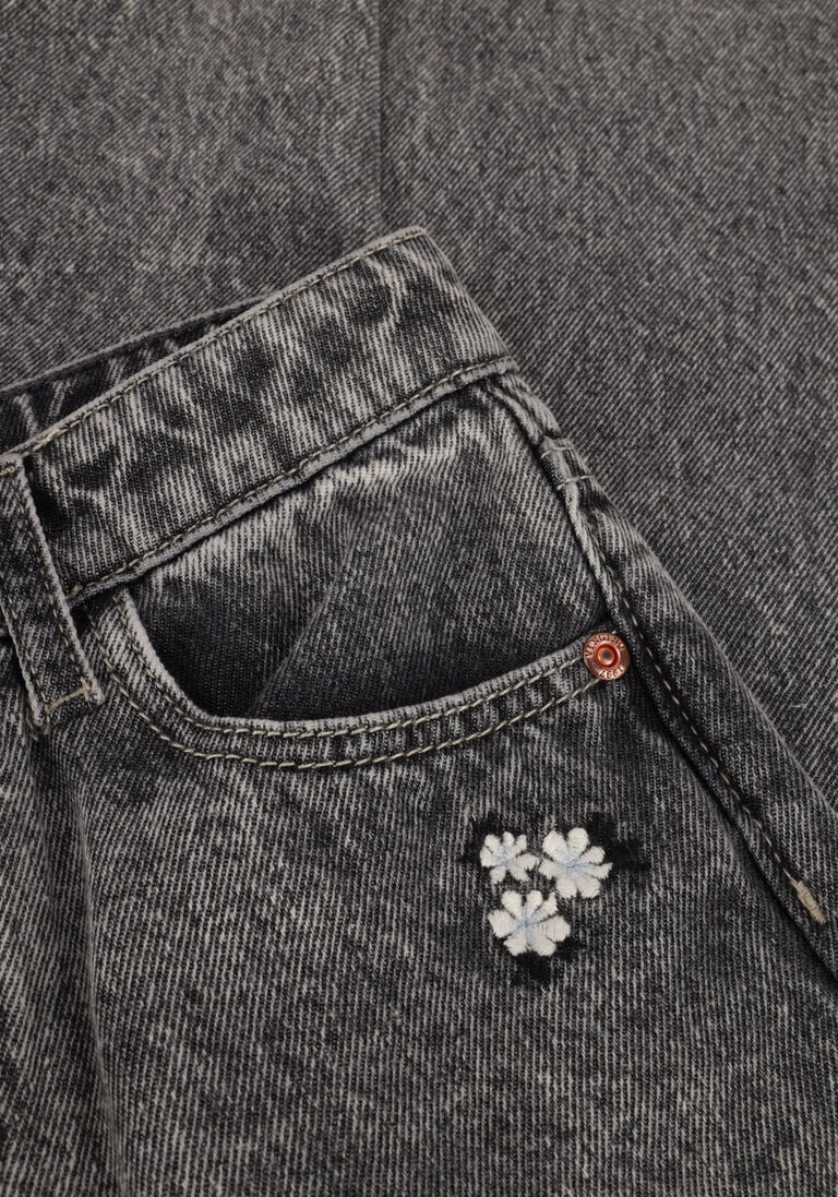 VINGINO grijze vingino straight leg jeans chiara flower