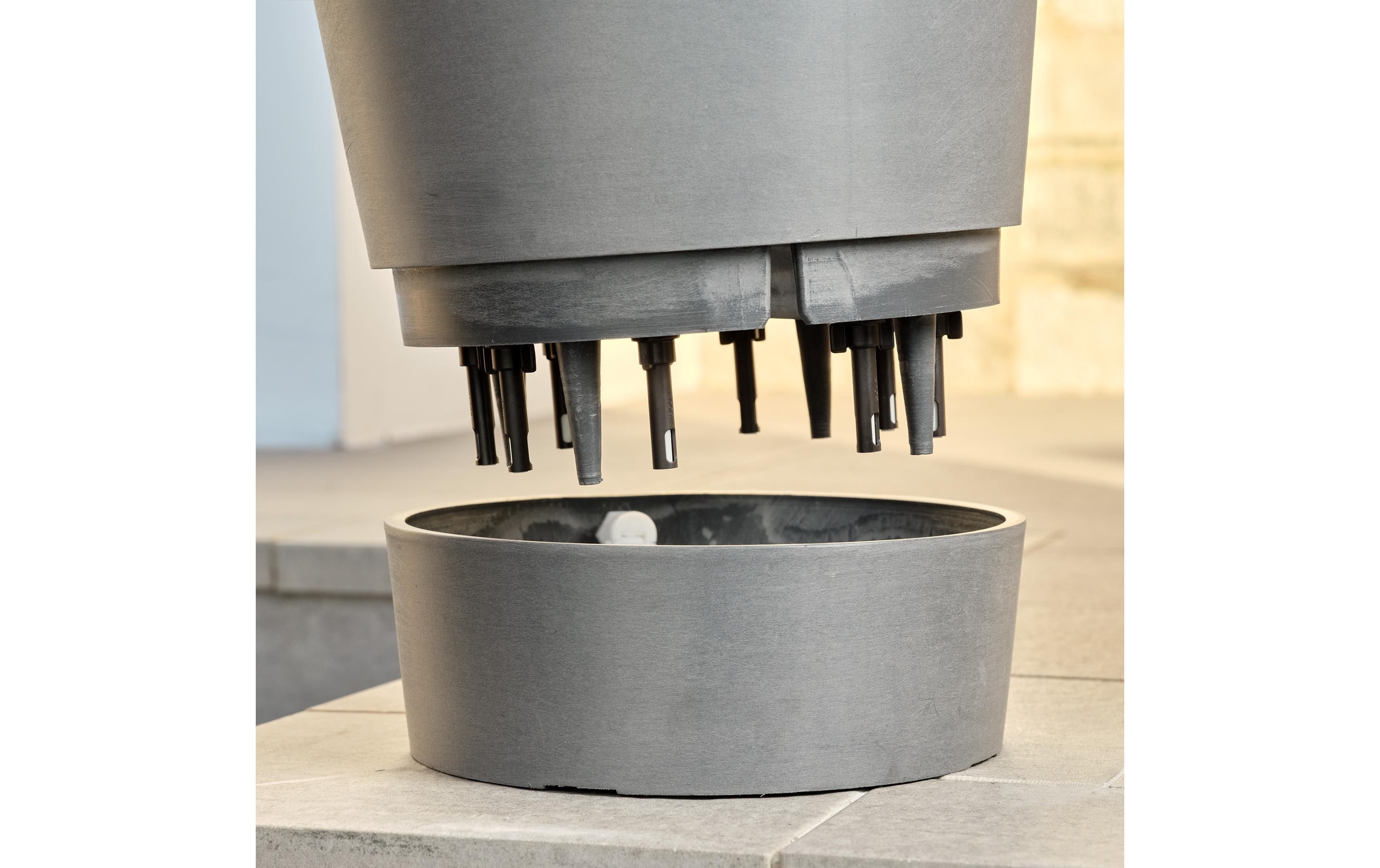 Pflanzentopf 30 L Pro Weiss30 l Pflanztopf mit innovativem Dochtsystem