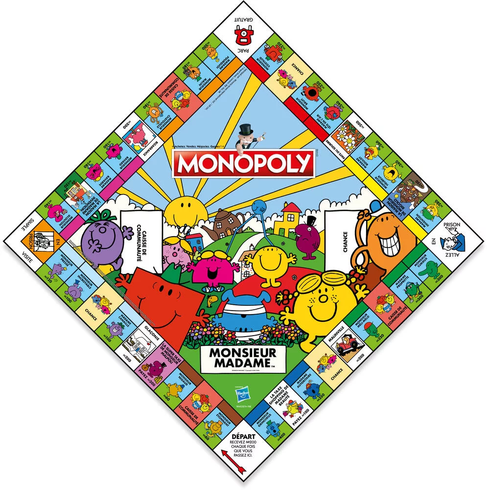 MONSIEUR MADAME - MONOPOLY