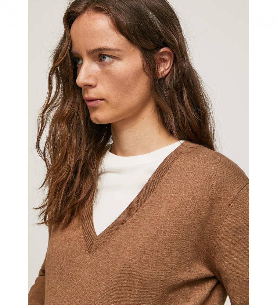 Pepe Jeans Bree malha bege