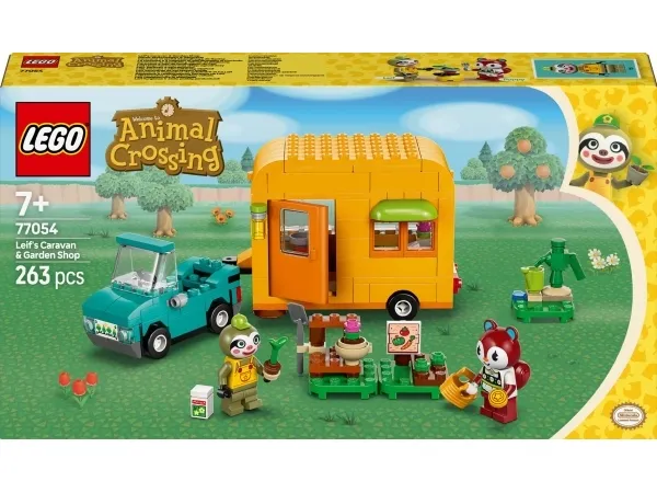 LEGO Animal Crossing 77054 Leif med campingvogn og havebutik
