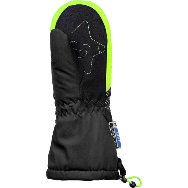 Moufle ski REUSCH MAXI R-TEX XT MITTEN BABY BLACK/GREEN GECKO