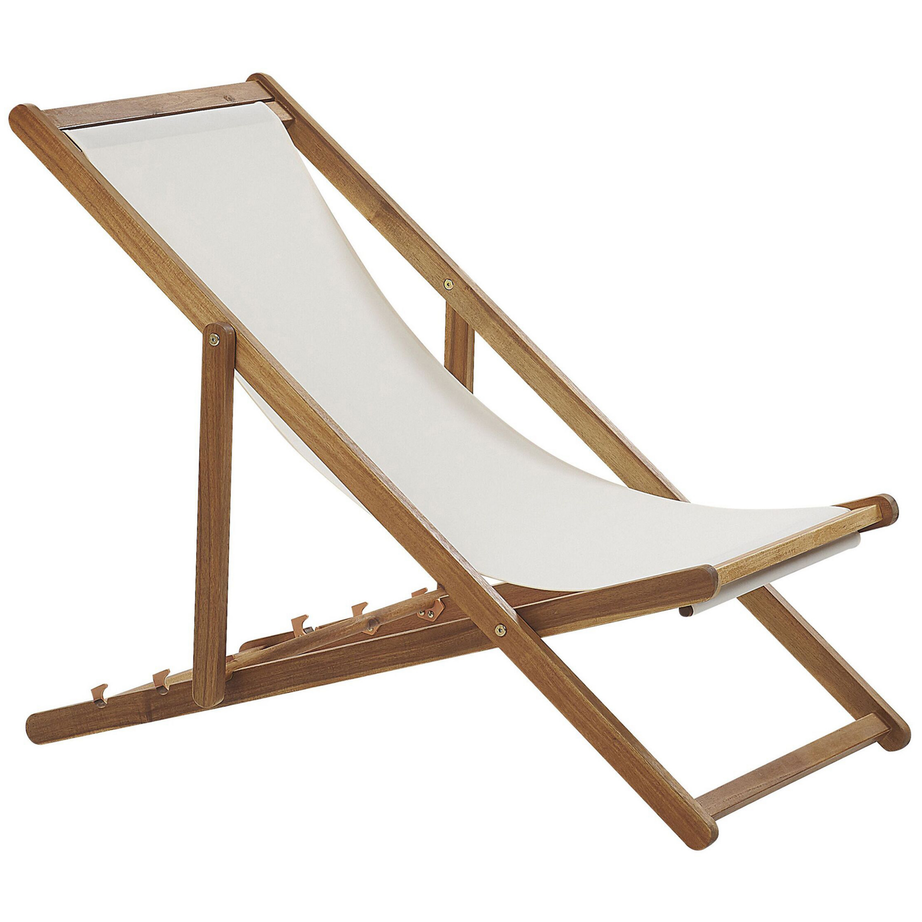 Beliani - ANZIO  - Strandstoel set van 2 - Multicolor - Polyester