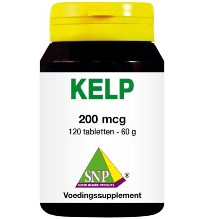 Snp Kelp jodium 200 mcg (120 tabletten)