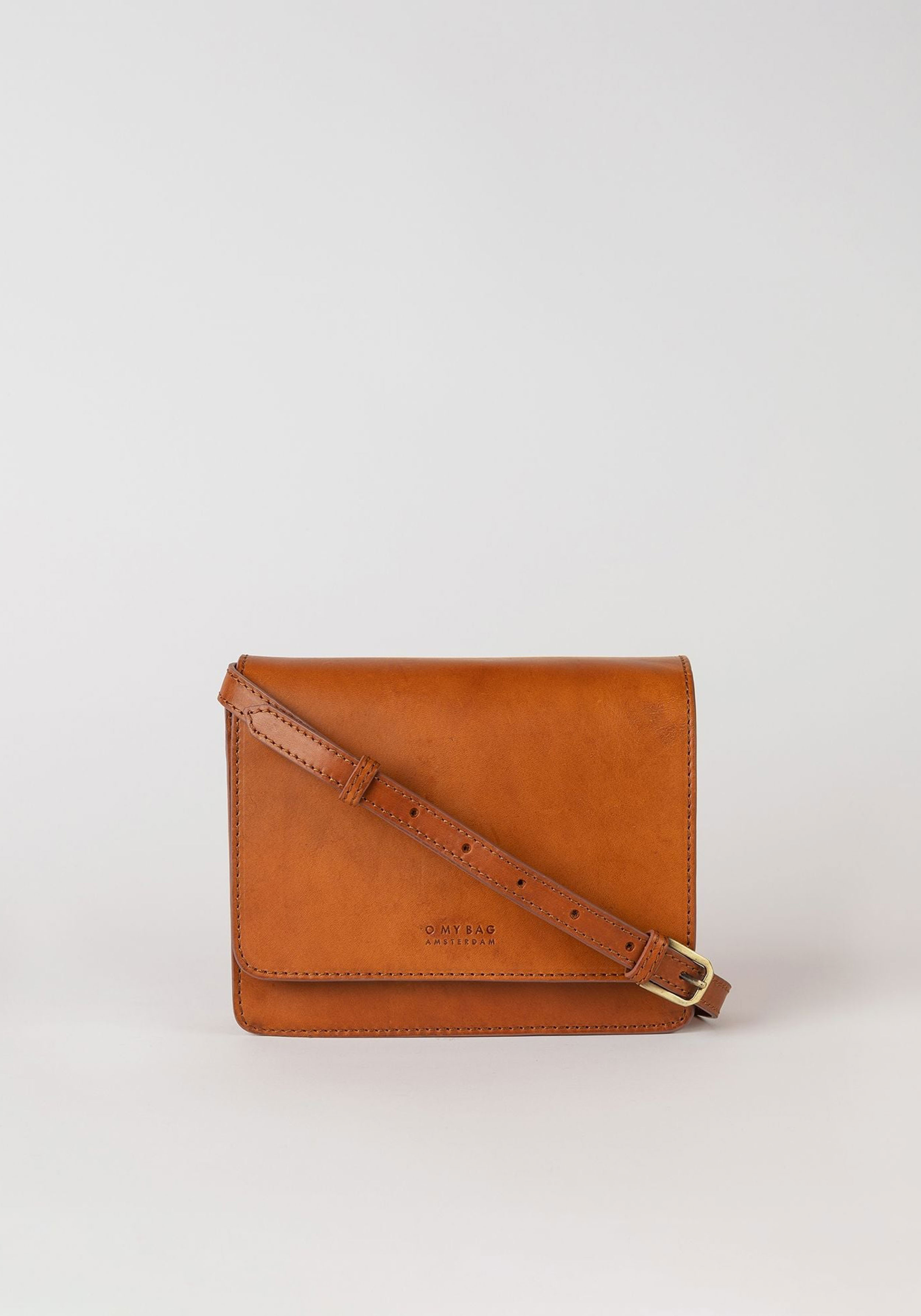 O My Bag Handtasche Audrey Mini Classic Leather Cognac