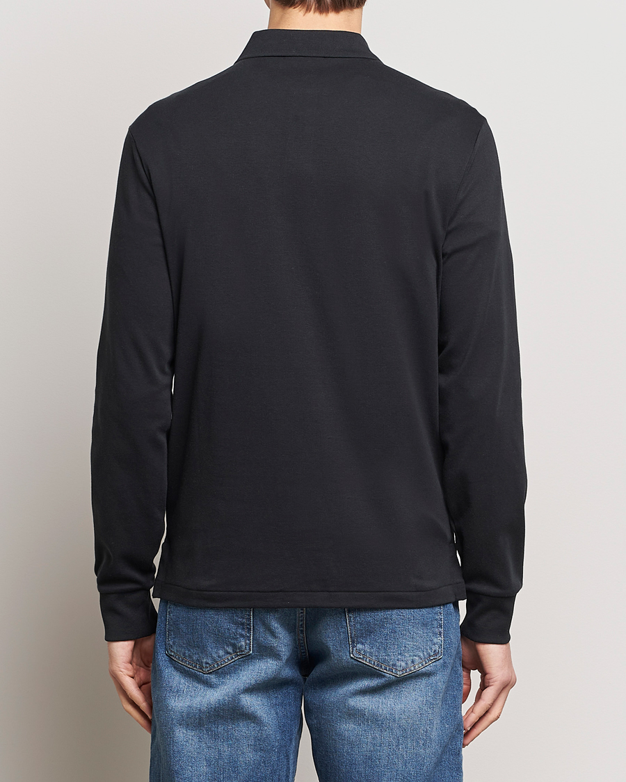 Polo Ralph Lauren Pima Cotton Custom Fit LS Polo Polo Black