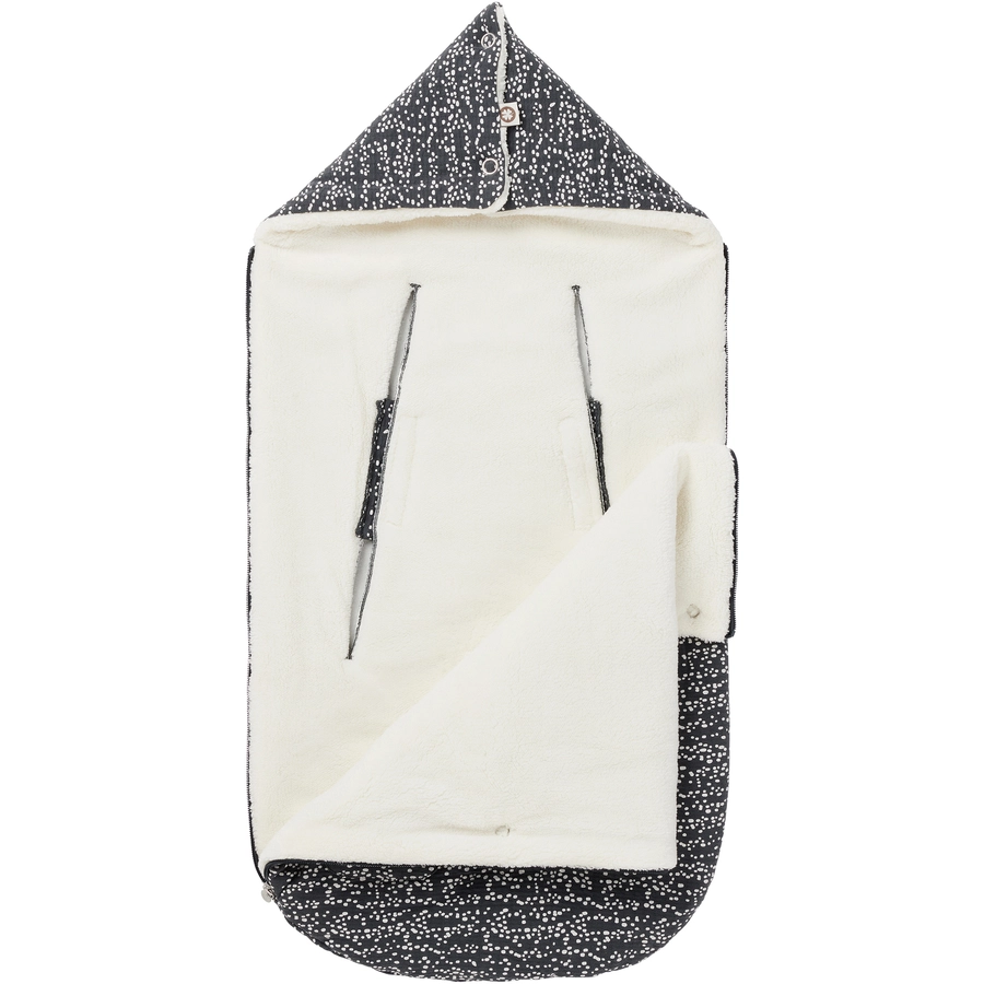 Noppies Autositz Fußsack Fancy Dot TOG 4.5 Forged Iron