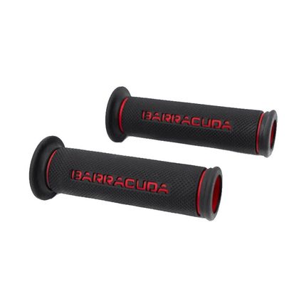 Poignées de guidon Barracuda BASIC RACING Universel - Rouge