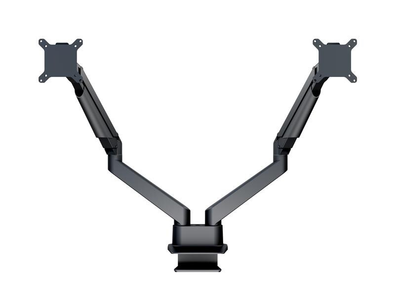 Multibrackets Tischhalterung Gas Lift Arm Dual SbS bis 10 k Deskmount mit Gas Lift Arm