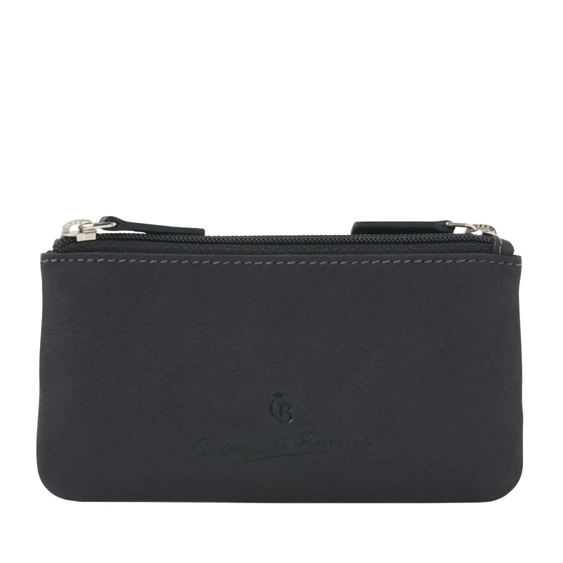 Castelijn & Beerens Canyon Sleuteletui 2 Ritsen RFID Protected Zwart