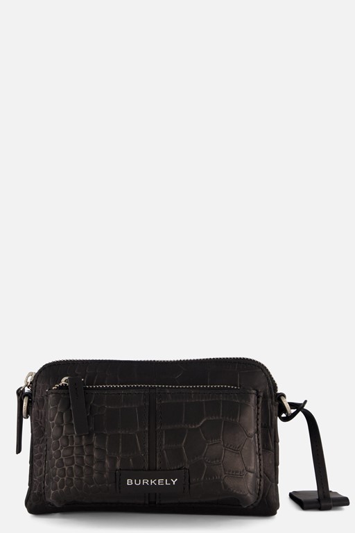 Burkely Cool Colbie Minibag zwart Leer