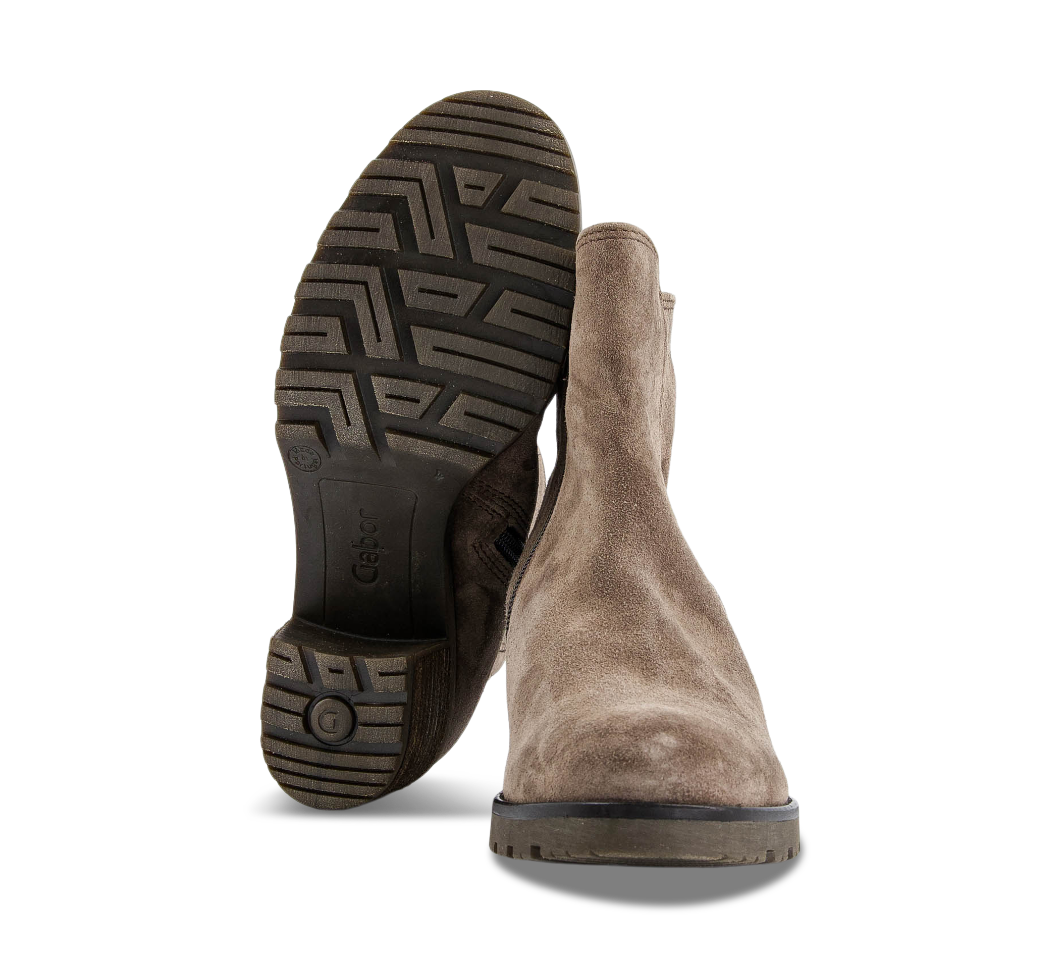Gabor Klassische Stiefelette beige/taupegrau