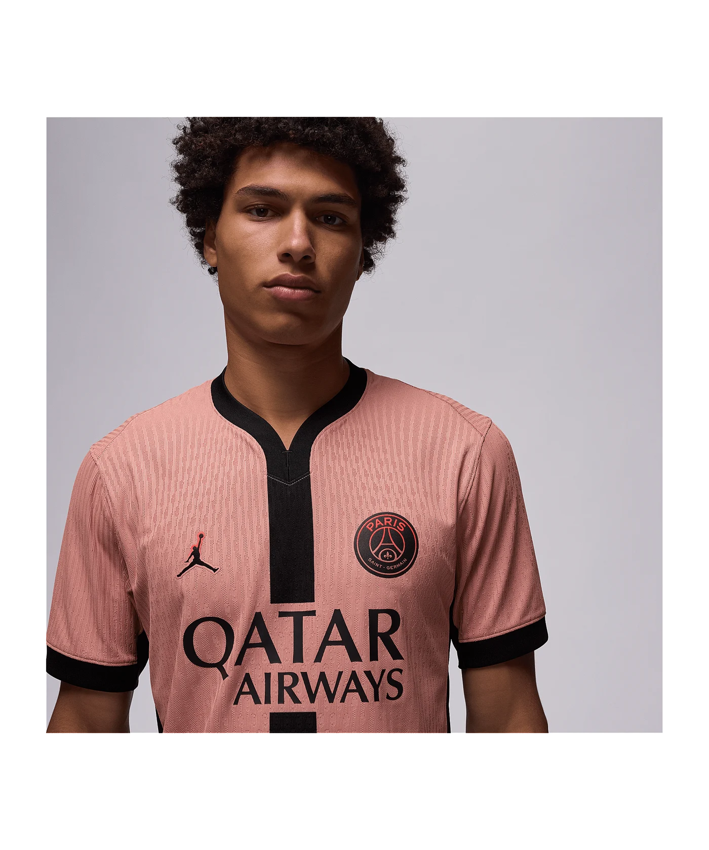 Jordan Paris St. Germain Auth. Trikot UCL 2024/2025 Pink F686