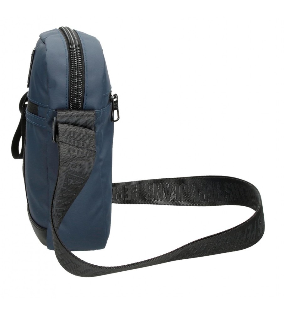 Bolsa de ombro média Pepe Jeans Hoxton azul marinho