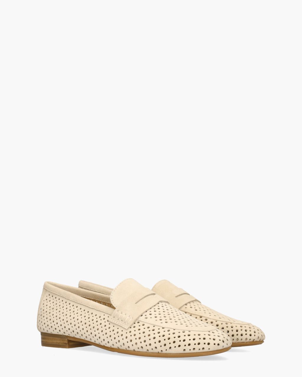 Di Lauro Toska Ecru Damesloafers